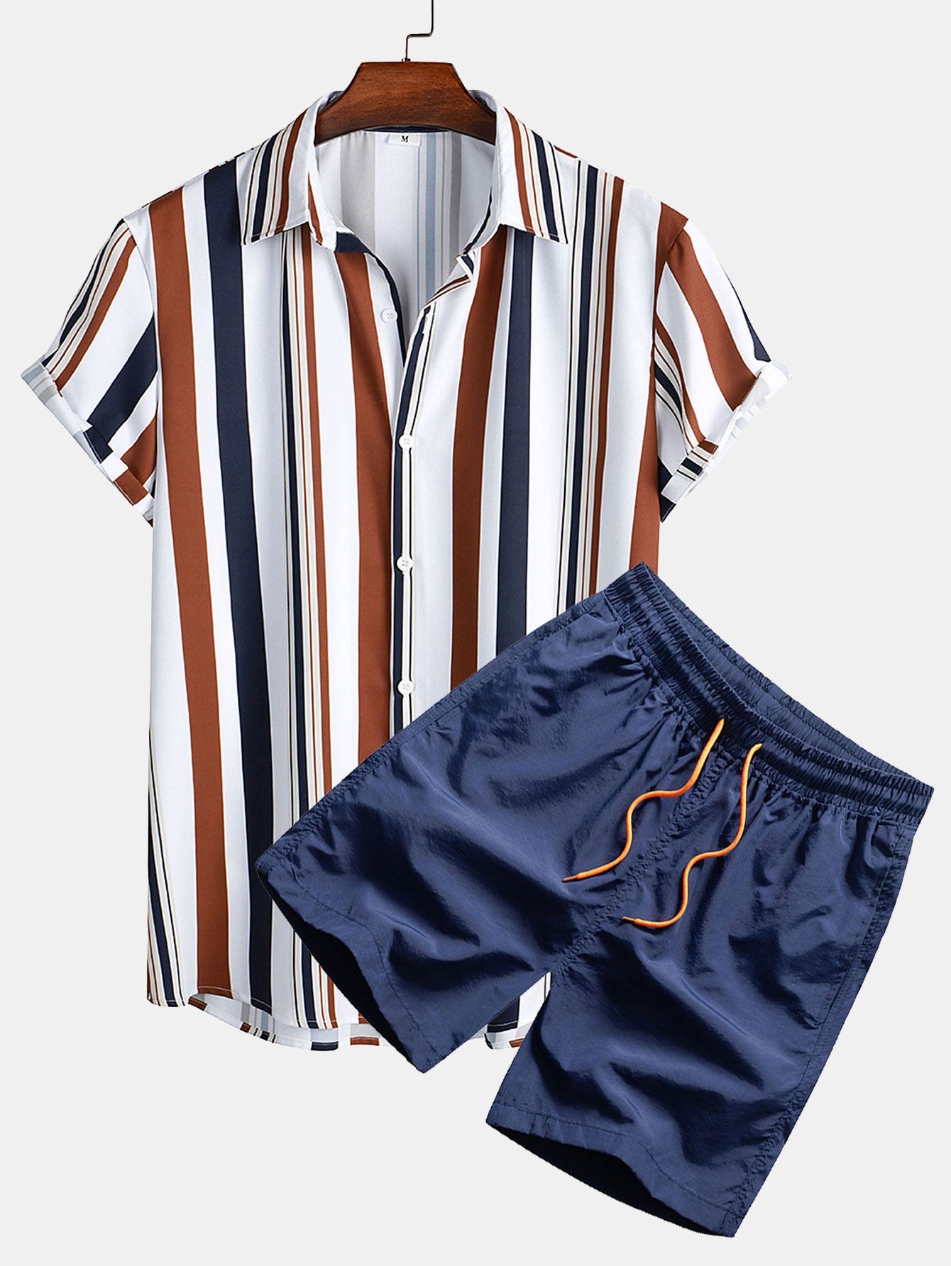 white & navy blue / 2XL