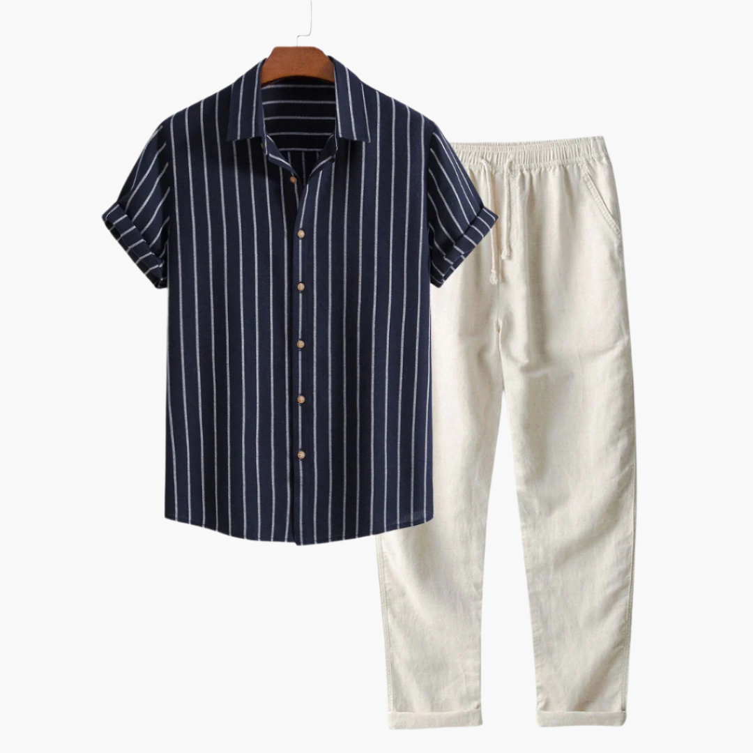 Navy/Beige / XL