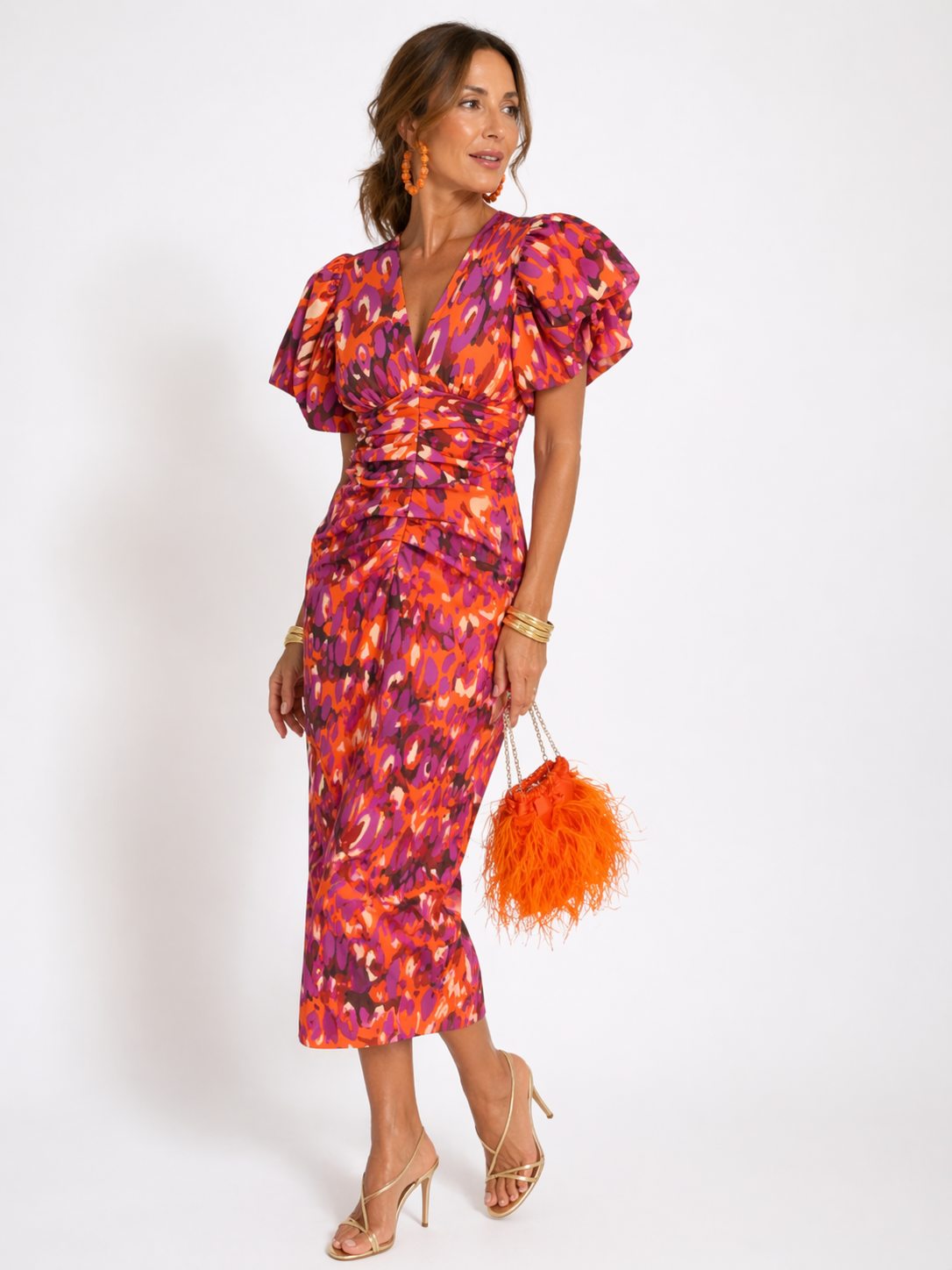 Orange & Violet / 3XL